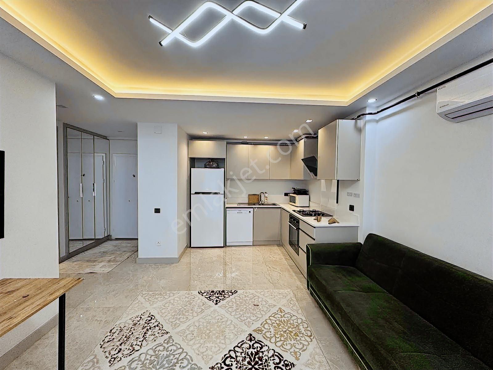 Erdemli Aşağı Alatada Lüks 1+1 Eşyalı Kiralık Daire - Görsel 13