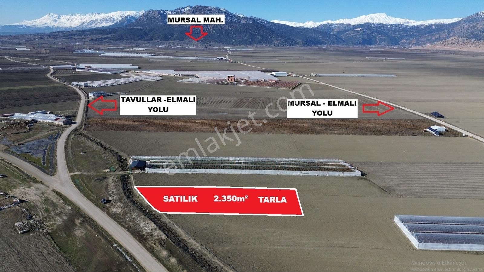 Vip Gayrimenkul'den Pirhasanlar Mah. 2.350m² Tarla - Görsel 6