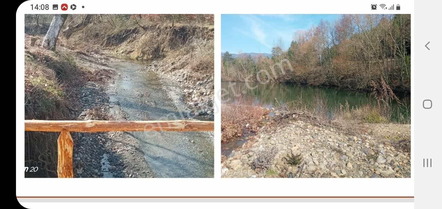 Çanakkale Yenice Örencikte Gölet Ve Dere Yanında Satılık Hobi Bqhçesi Kamp Alanı - Görsel 16