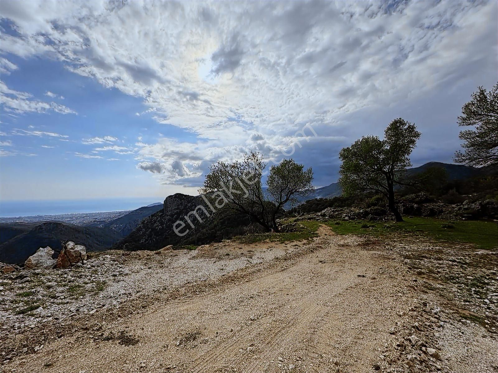 Full Deniz Ve Şehir Manzaralı Önü Kapanmaz Zirvede Tarla - Görsel 10