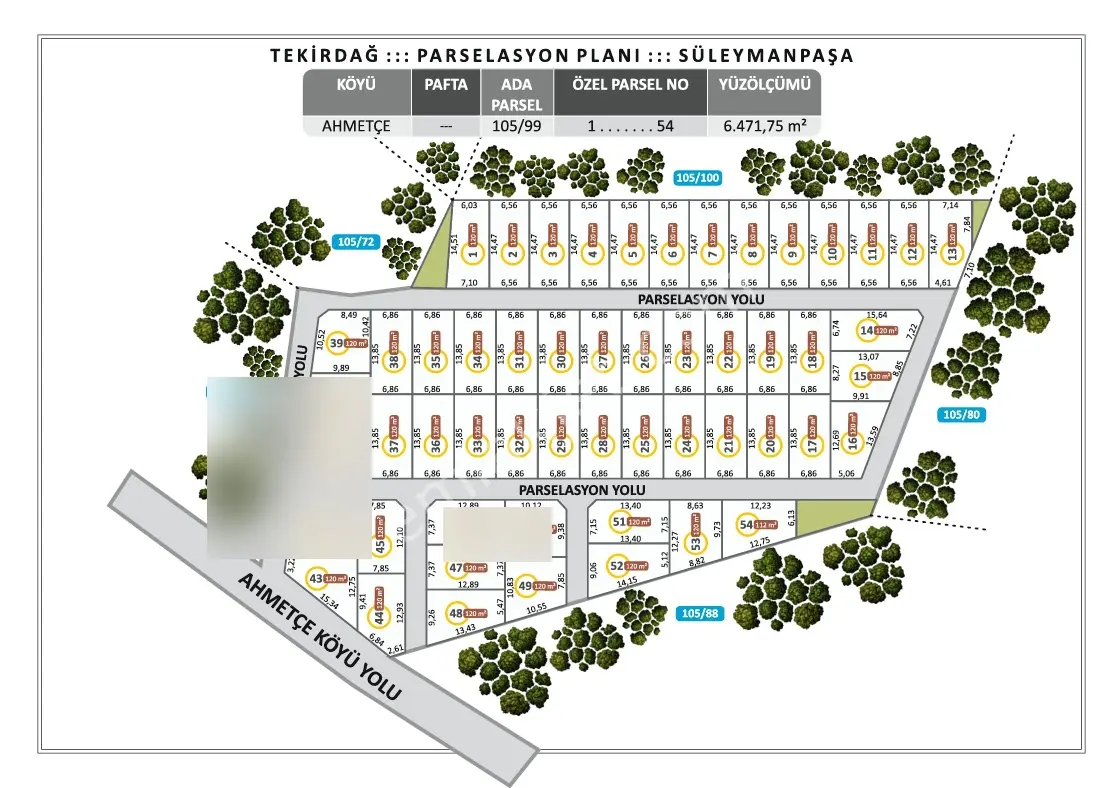 Tekirdağ Süleymanpaşa Ahmetçe'de 120 M2 İmarlı Arsa - Görsel 4