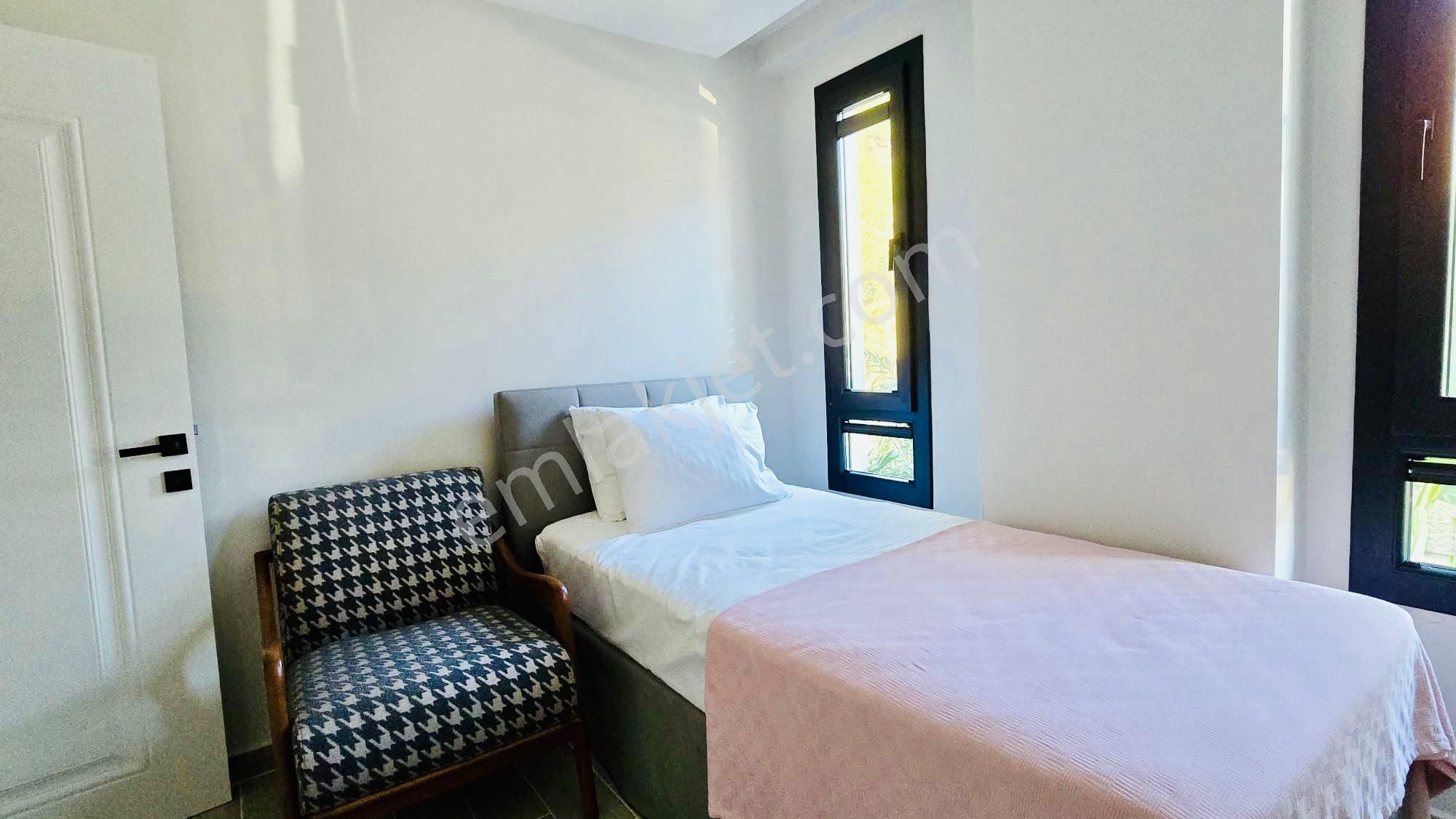 Dalamanın En Nezih Sitesinde Kiralık Eşyalı Havuzlu Daire - Görsel 17