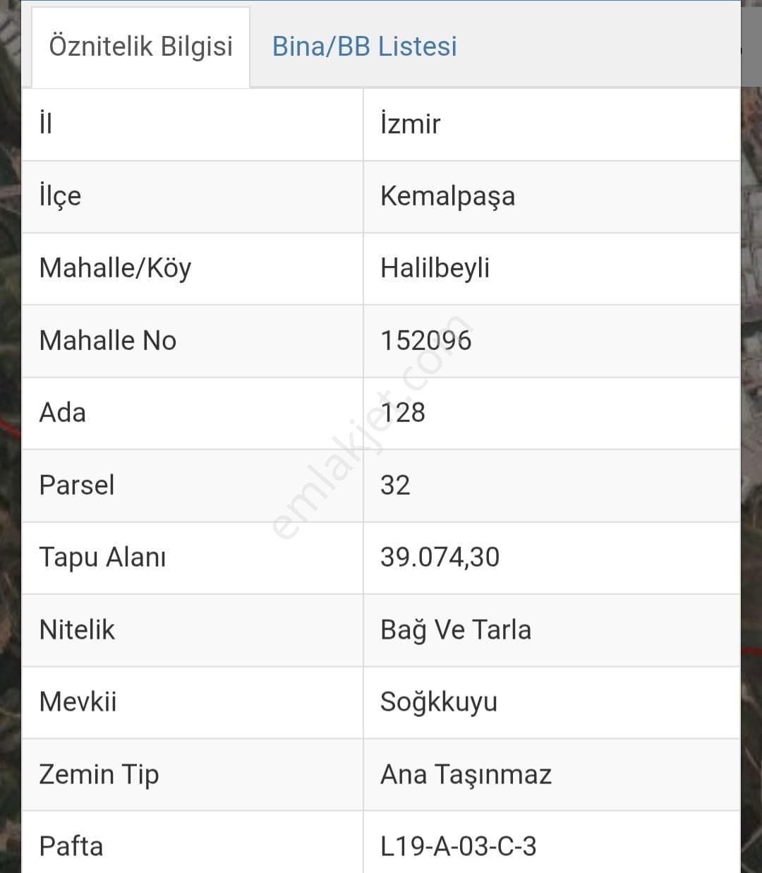 Rt Safirden Kemalpaşa Halilbeylide Sanayiye Yakın Tarla - Görsel 2