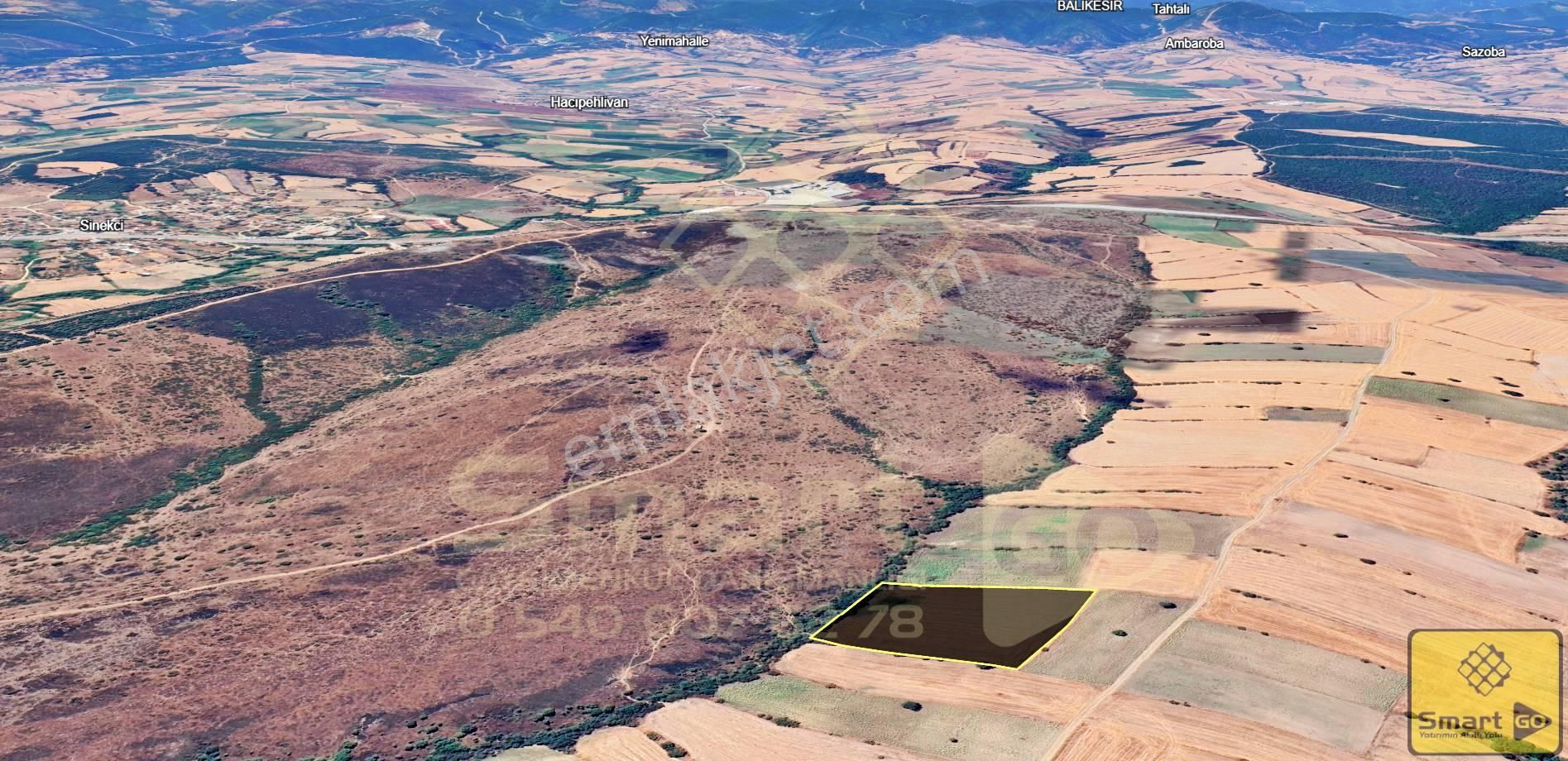 Biga Sinekçi Köyü'nde 10.500 M² Satılık Tarla - Görsel 11