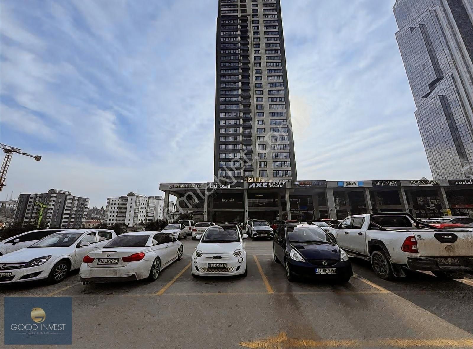 Eskişehir Yoluna Cephe 21 Kat Sisa Kule Kiralık 1+1 Boş Daire - Görsel 14