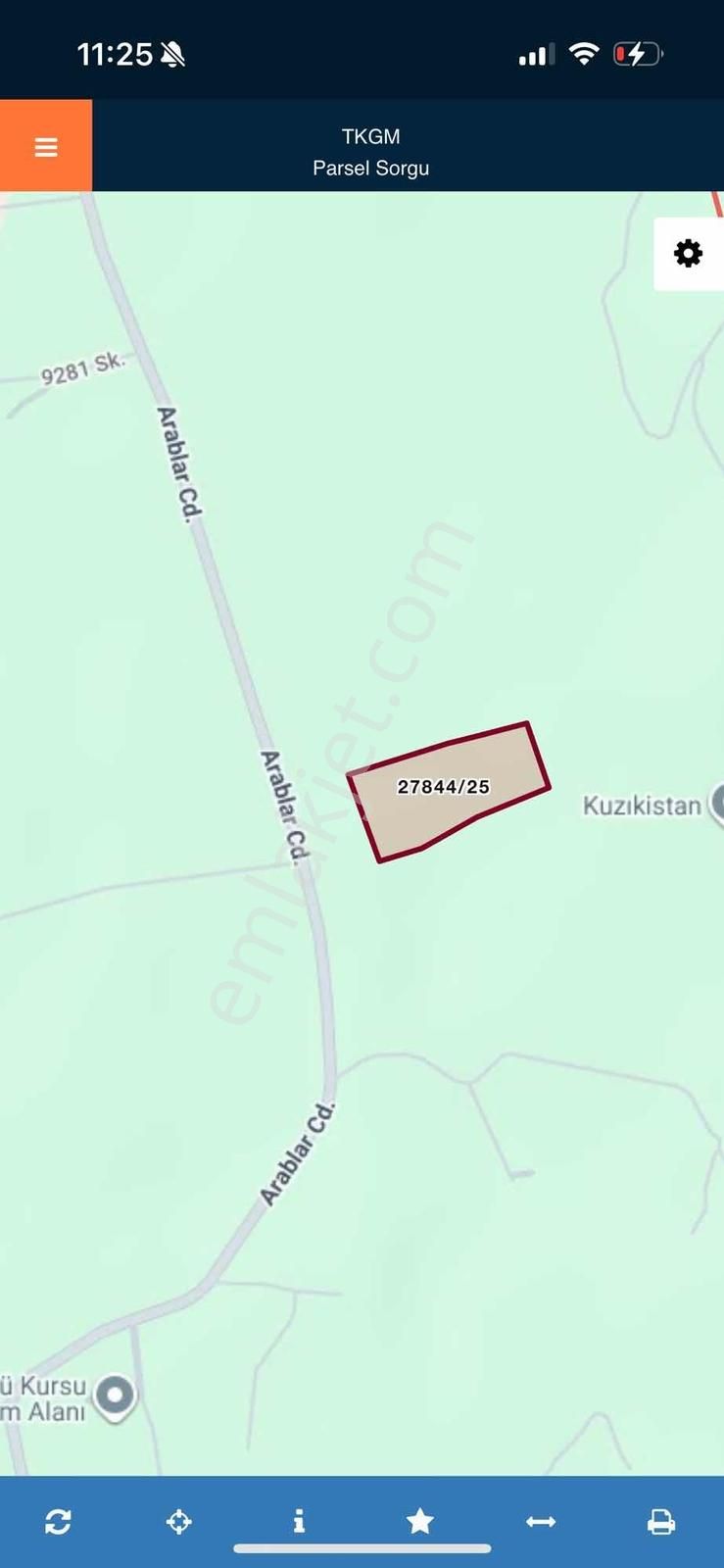 Duacı'da Yola Yakın 1615m2 Takasa Açık Satılık Tarla - Görsel 12