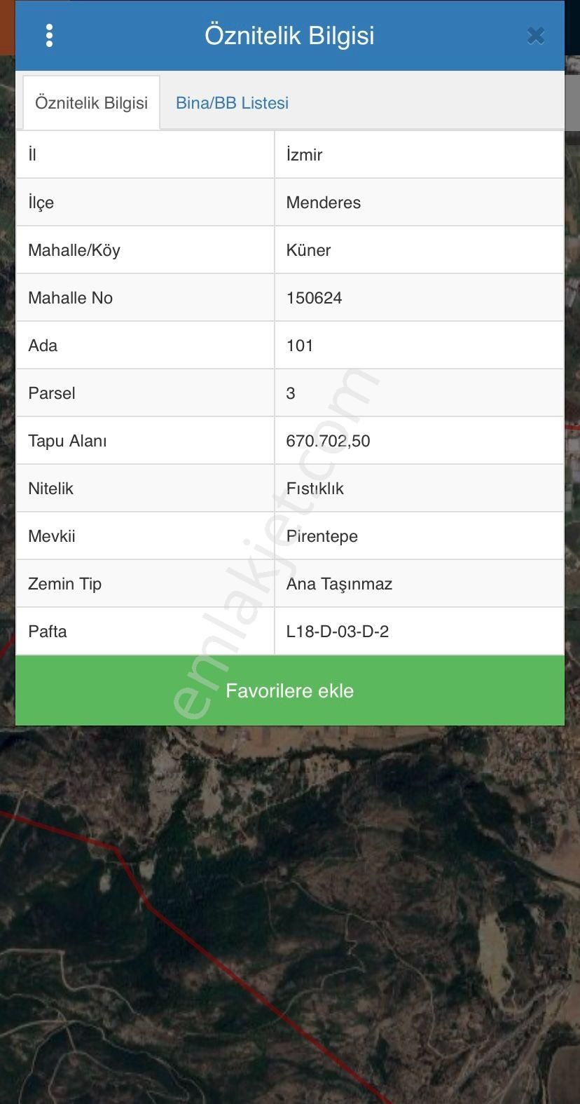 Künerde Kooperatif Noter Satışlı 500 M2 Parsel - Görsel 2