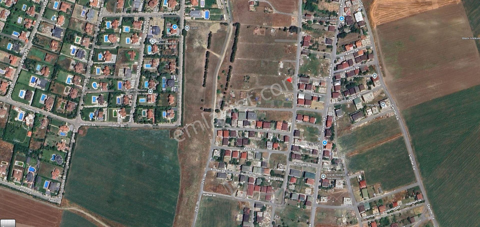 Büyükçekmece Türkoba'da İmarın İçinde Satılık 251m2 Tarla - Görsel 14