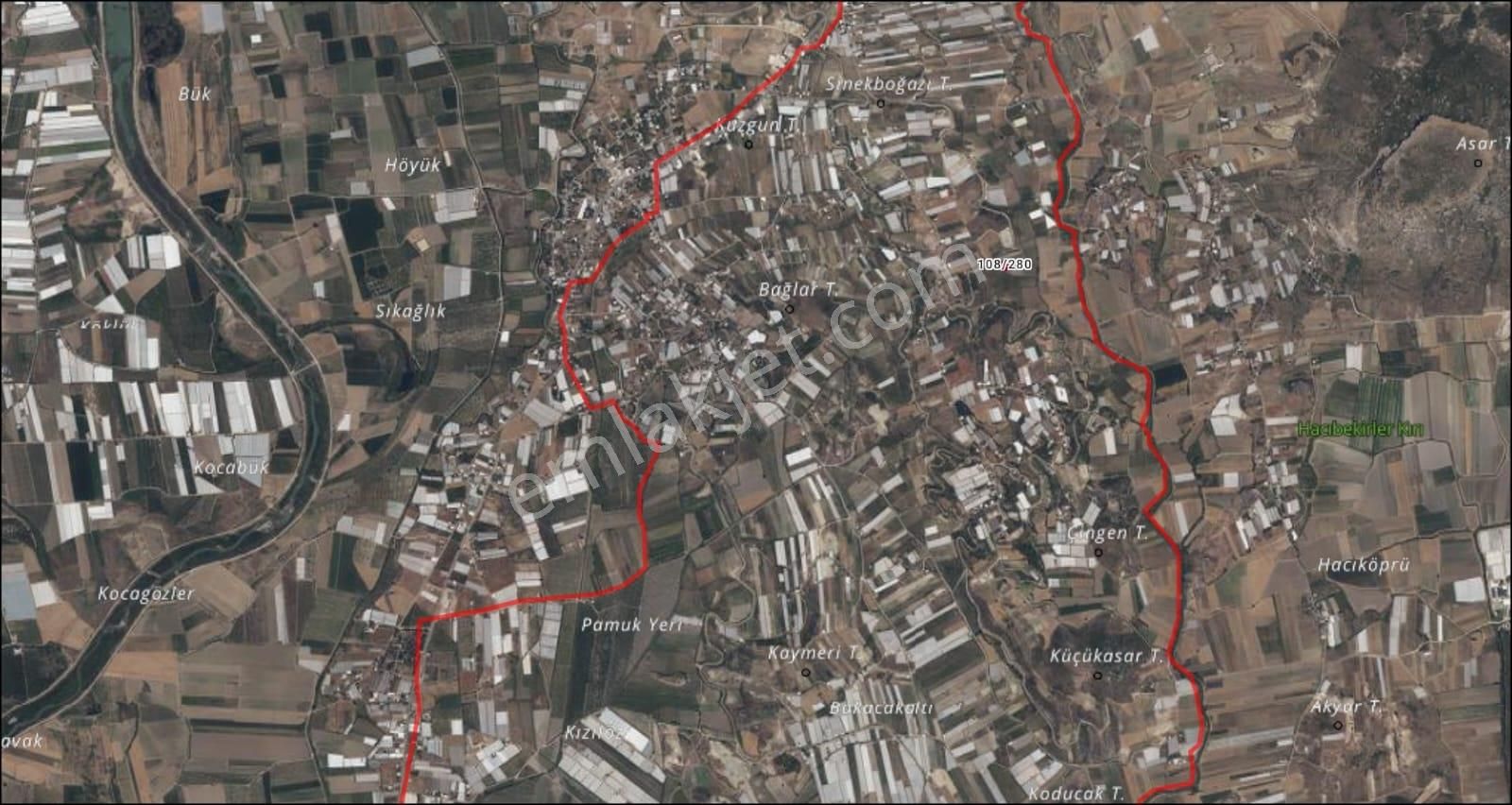 Serik Şatırlı'da Satılık Tarla