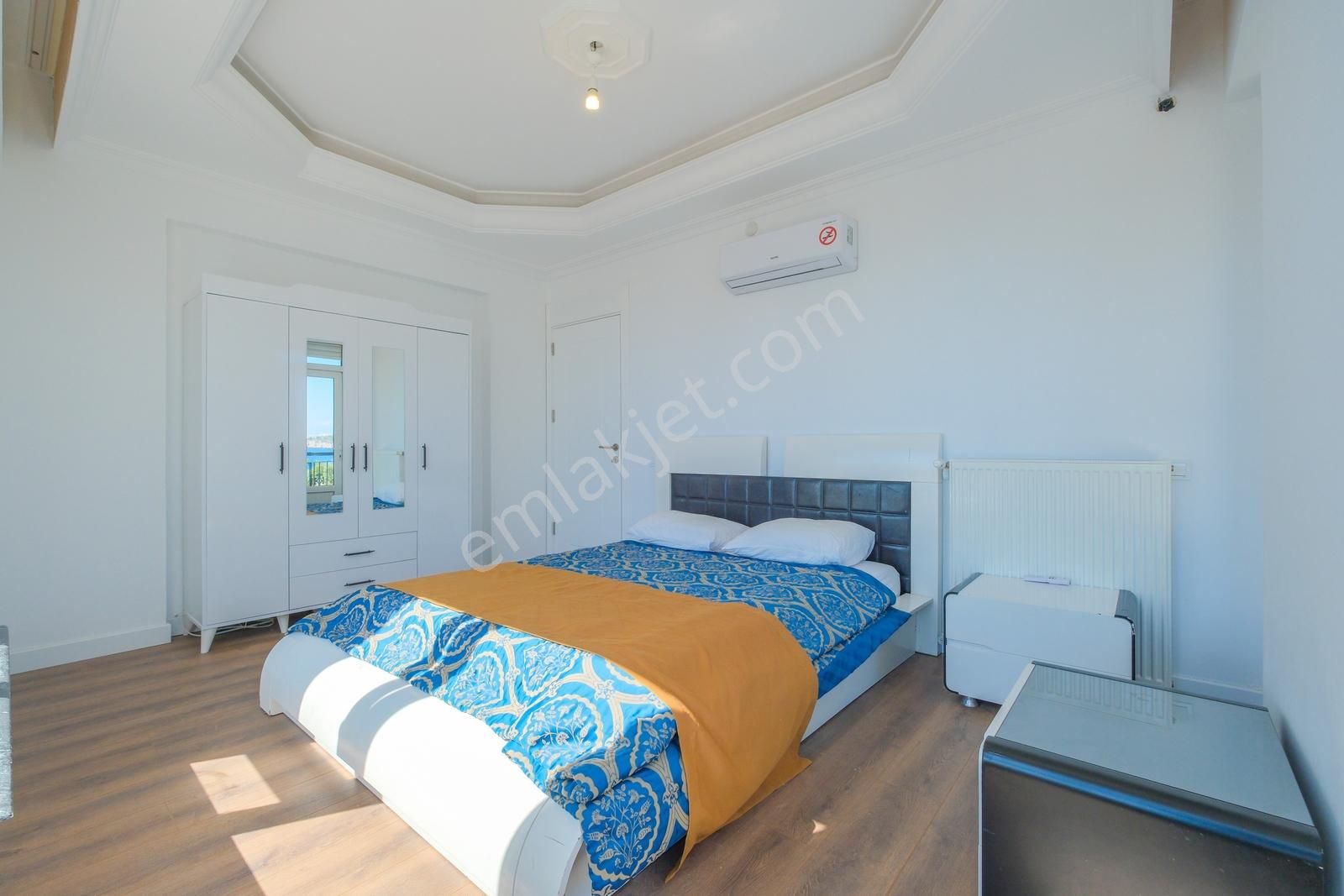 Deniz Manzaralı, Mükemmel Konumda, Eşyalı, 3+1 Şık Daire - Görsel 5