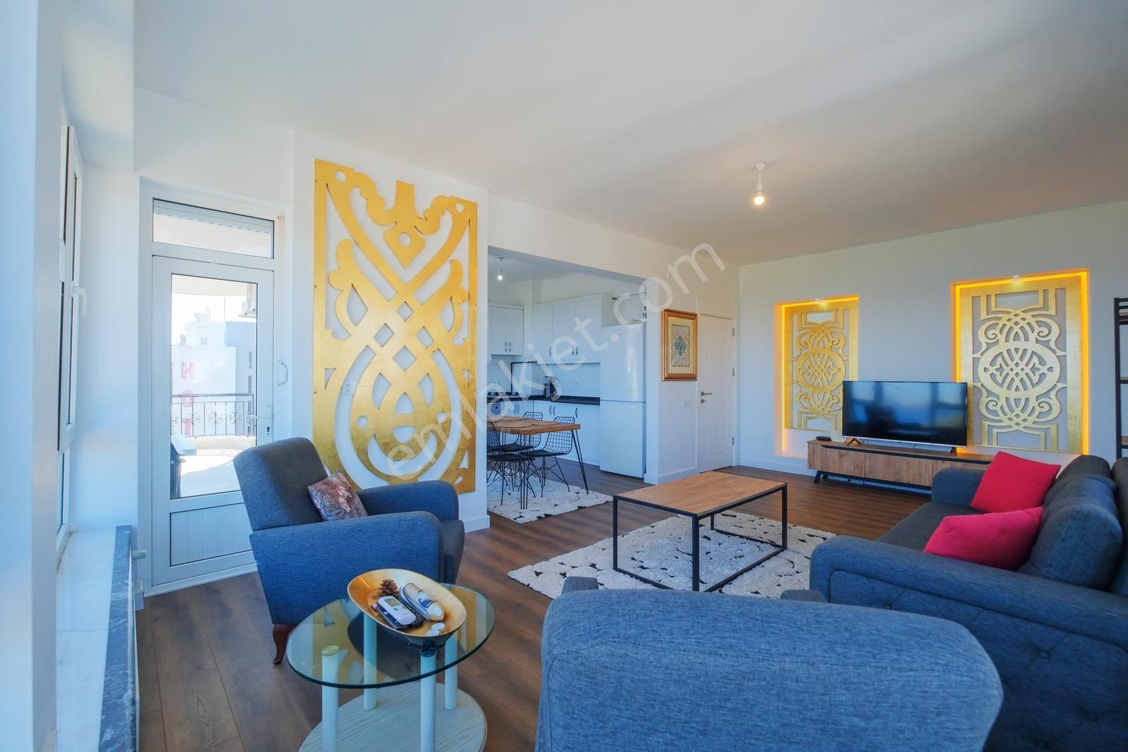 Deniz Manzaralı, Mükemmel Konumda, Eşyalı, 3+1 Şık Daire - Görsel 22