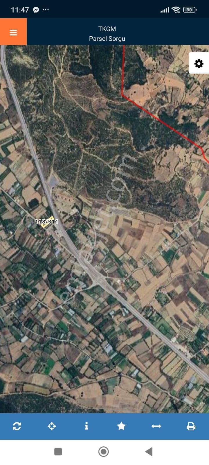 Burdur Antalya Yolu Asfalta Sıfır 1639m2 Satılık Tarla - Görsel 6