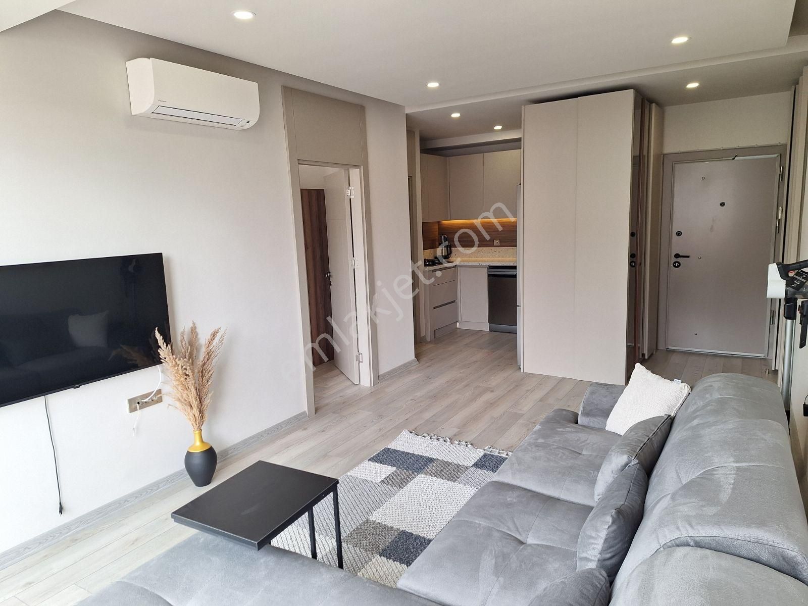 Lara Life Premium Sitesi Katta Full Eşyalı Lux 1+1 Daire - Görsel 11