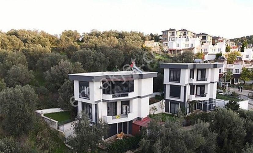 Balıkesir Burhaniye Pelitköy Full Manzara Satılık Müstakil Villa - Görsel 12