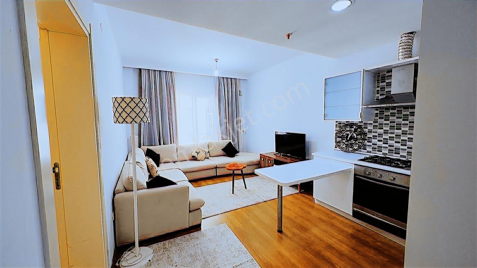 İnnovia 2'de Çarşı Blok Eşyalı Kiralık 1+1 Daire - Görsel 7