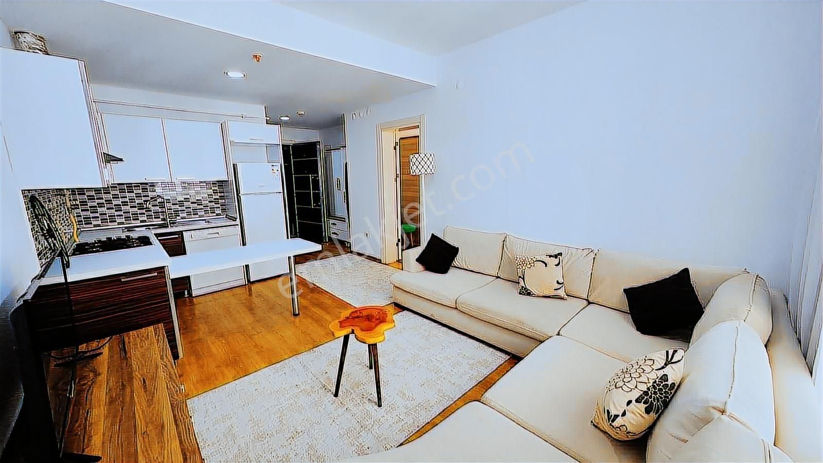 İnnovia 2'de Çarşı Blok Eşyalı Kiralık 1+1 Daire - Görsel 17