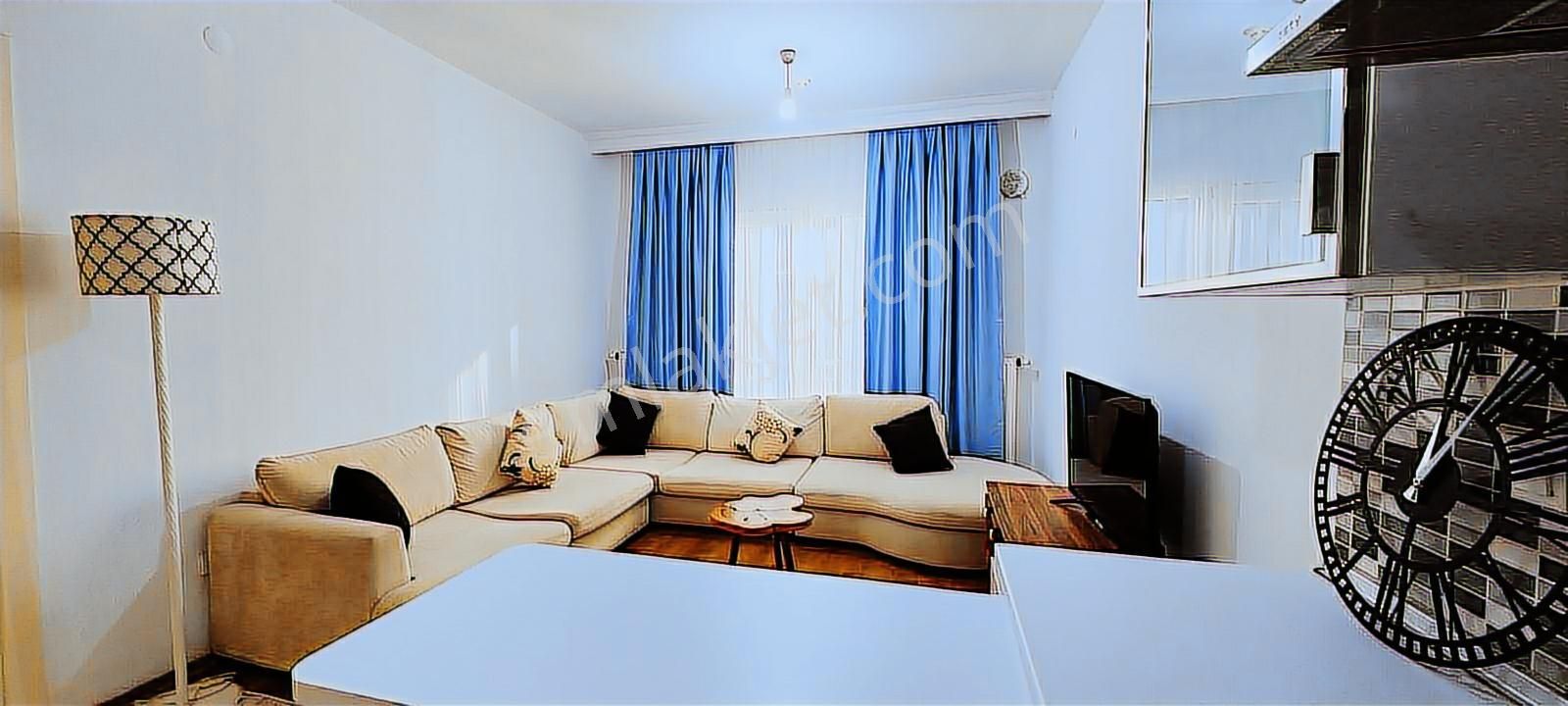 İnnovia 2'de Çarşı Blok Eşyalı Kiralık 1+1 Daire - Görsel 20