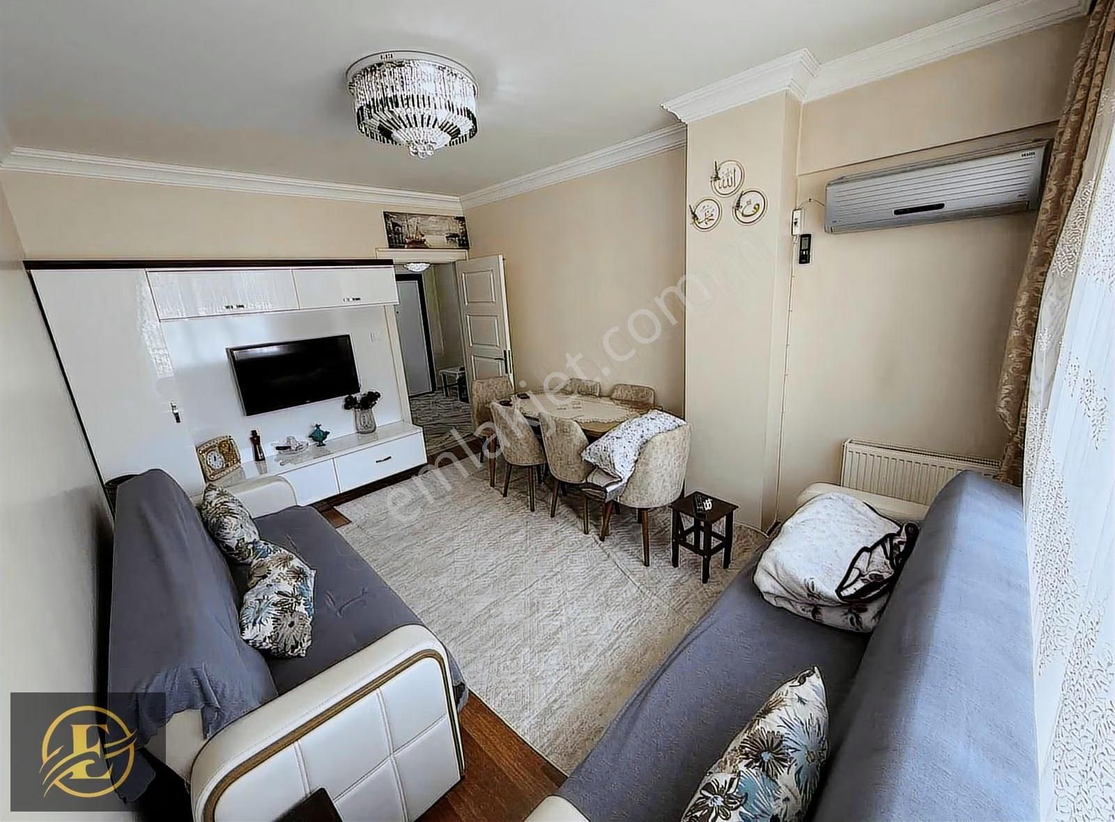 Ekol'den Harika Konumda İskanlı Geniş Bakımlı Eksizksiz 2+1