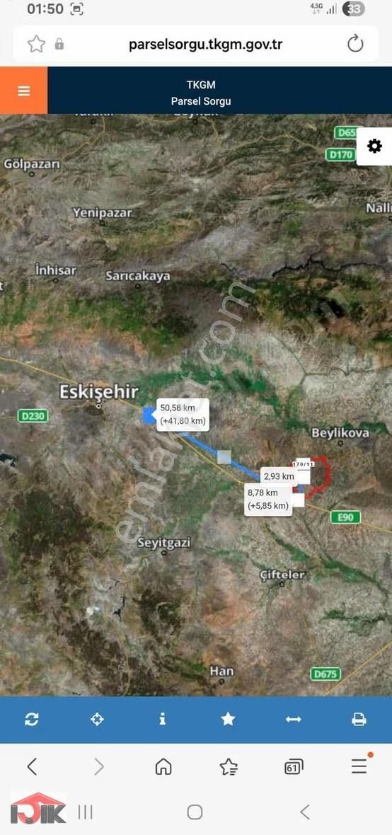 Satılık Müstakil Tapulu Değerinin Altında Uygun Arazi 26.800 M2
