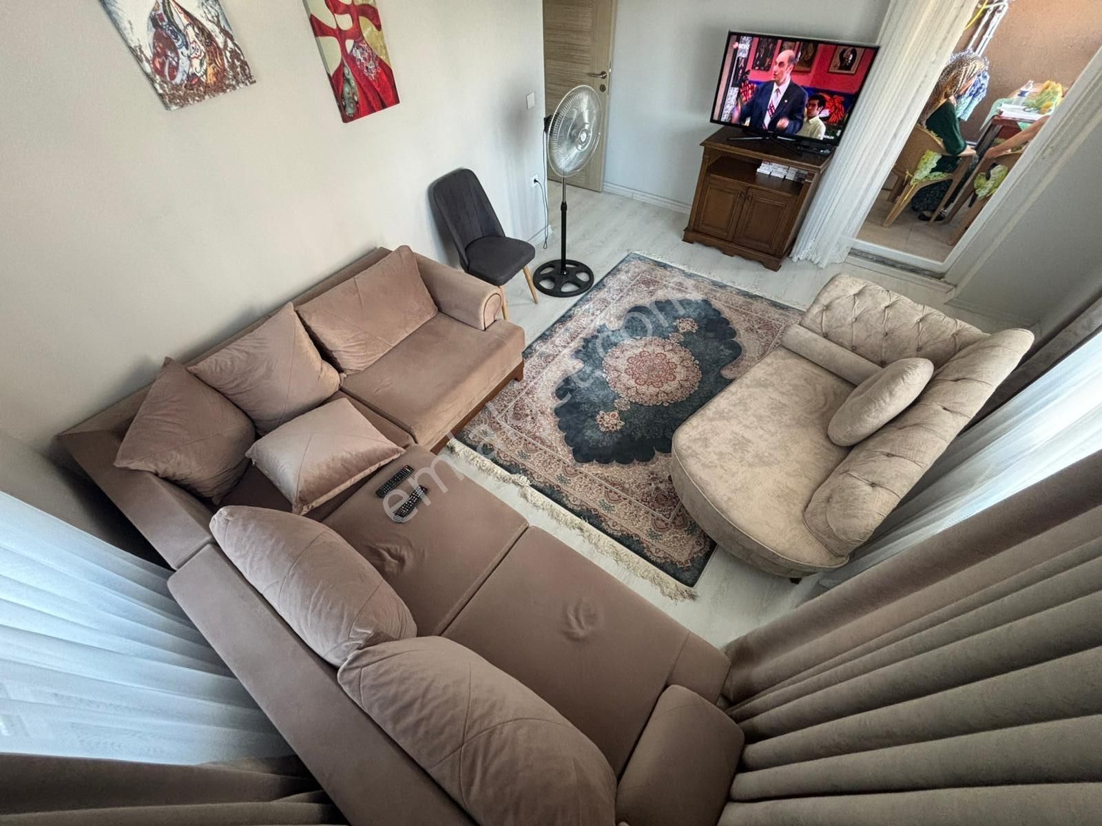 🟠🟠tek Yetkili Alfa'dan Akçay'da Satılık Ön Cephe Kombili Ayrı Mutfak 5 Yaşında 2+1 Daire - Görsel 4