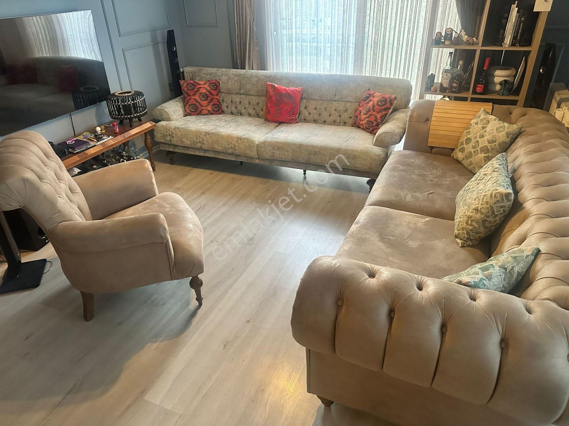 Adana Sarıçam Stadyumun Yanında 3+1 Saray Niteliğinde Lüks Eşyalı Kiralık Fırsat Daire