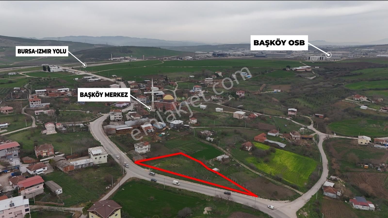 Bursa Nilüfer Başköy'de İmarlı Arsa - Görsel 4