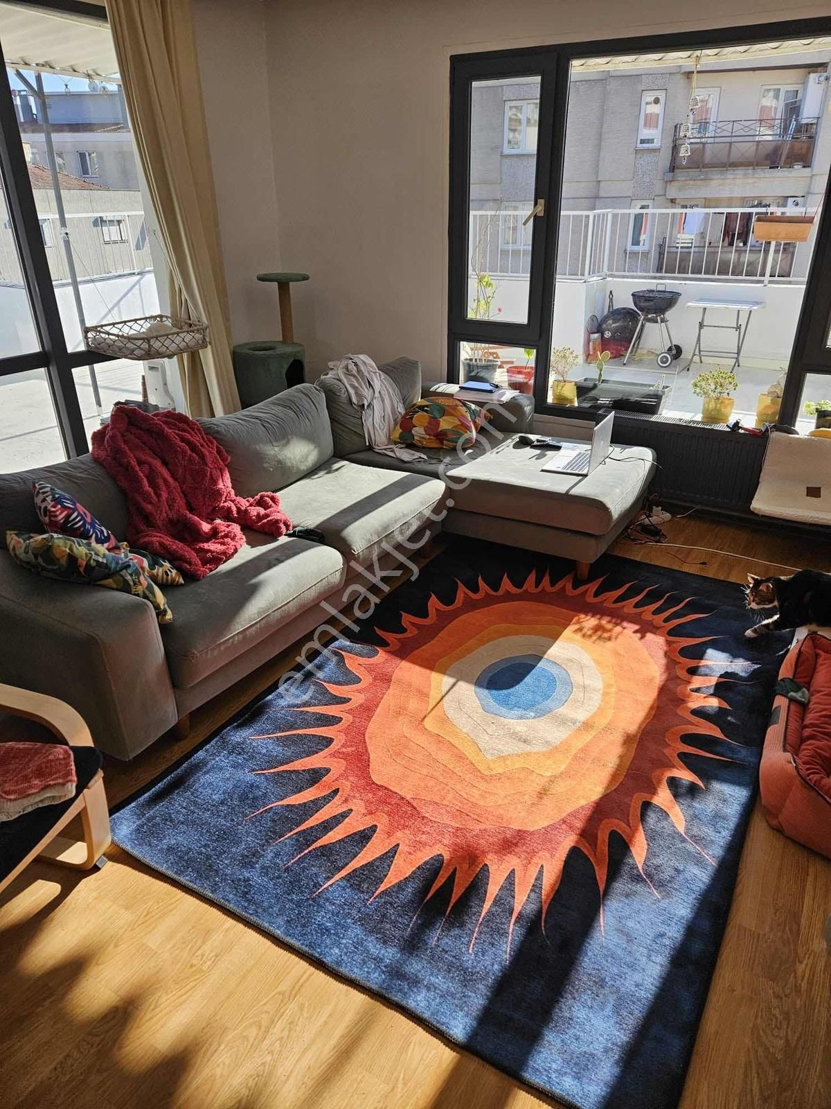 Erzene Mahallesi'nde Teraslı Doğalgazlı 3+1 Kiralık Daire - Görsel 5