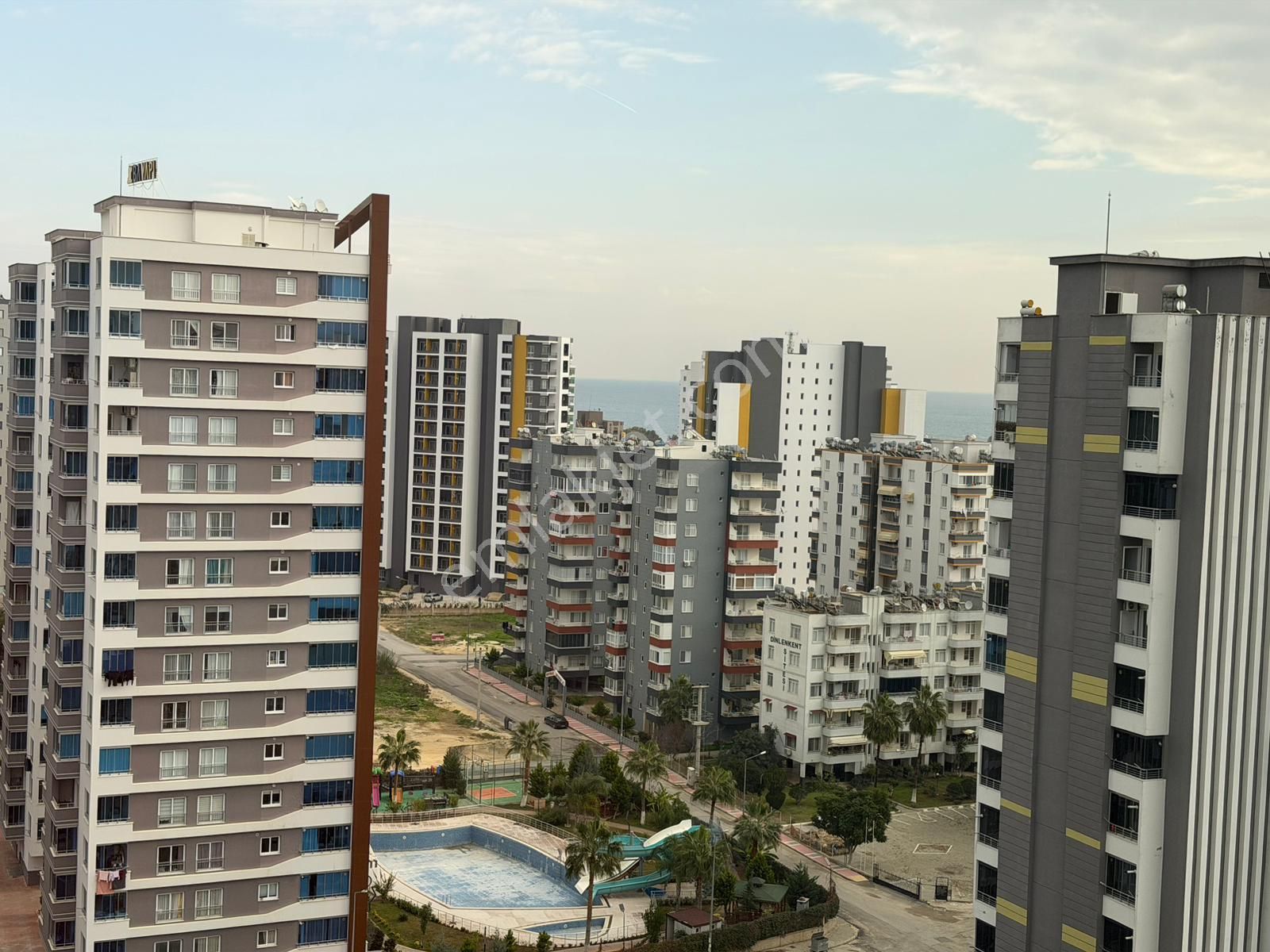 View'den Mersin Tece'de Deniz Mazaralı , Modren 2+1 Kiralık Daire - Görsel 18