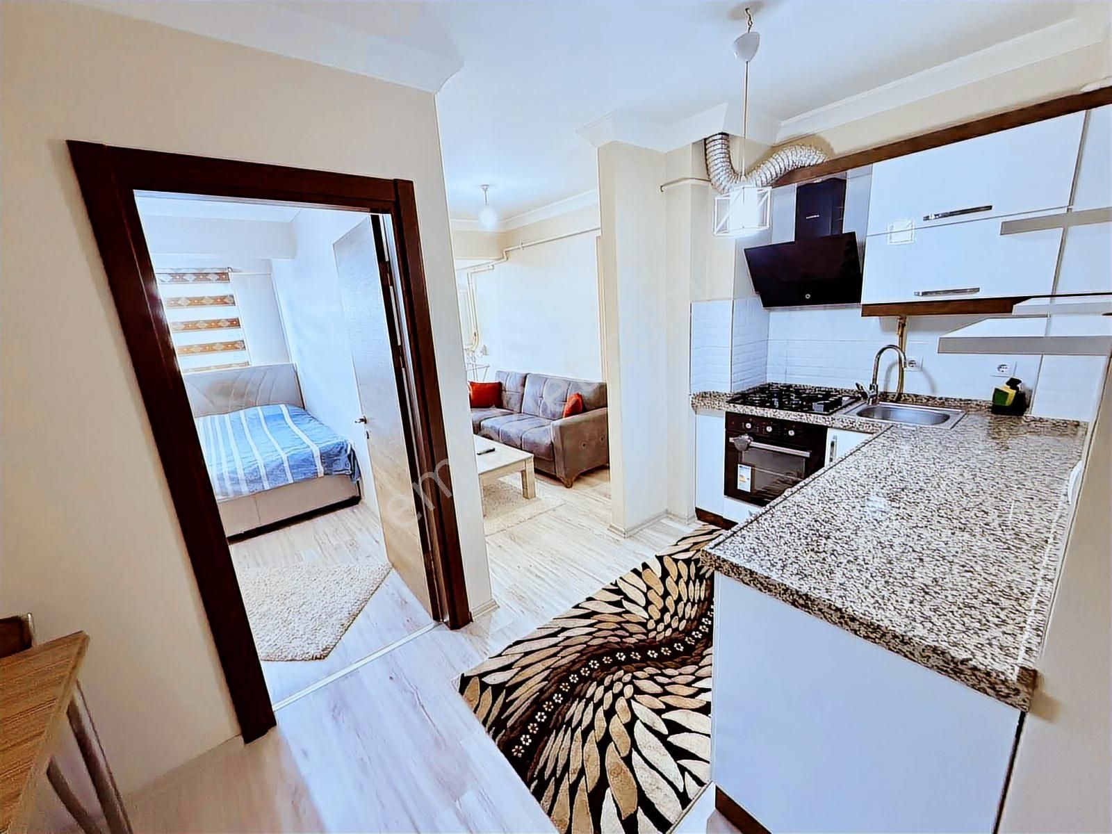 Burcu'dan 17 Eylül Atatürk Cd Plaza'da Klimalı Full Eşyalı 1+1 - Görsel 27