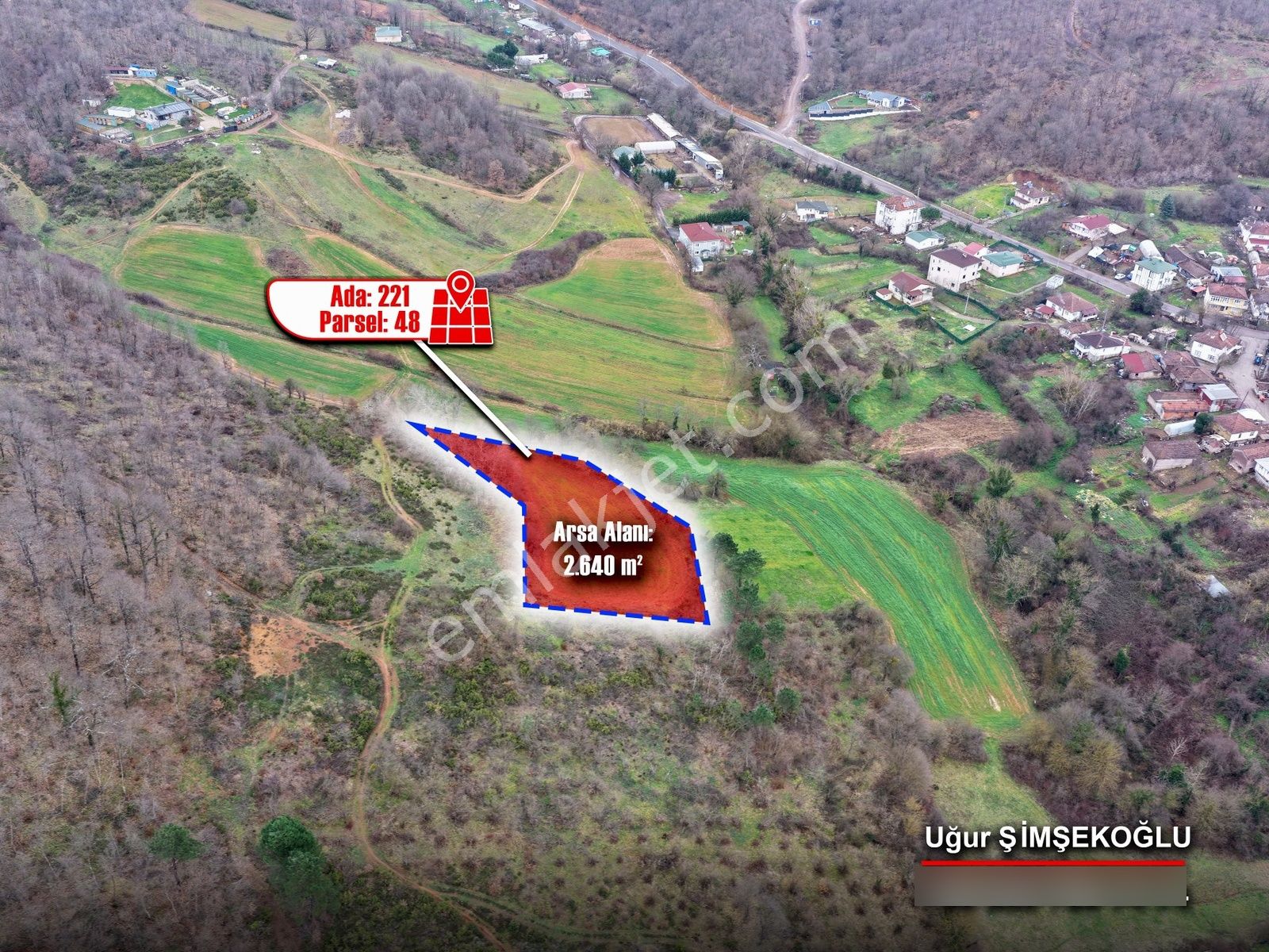 Tbc Gayrimenkul Gebze Mudarlı'da 2.640 M² Satılık Tarla Tek Tapu - Görsel 11