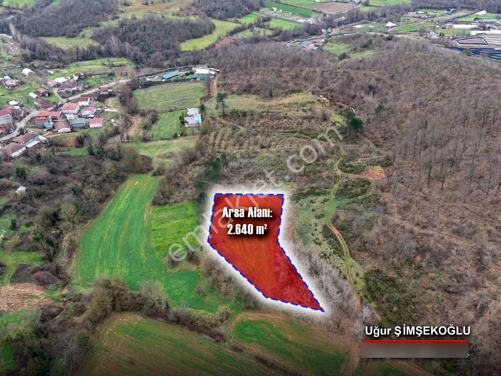 Tbc Gayrimenkul Gebze Mudarlı'da 2.640 M² Satılık Tarla Tek Tapu - Görsel 6