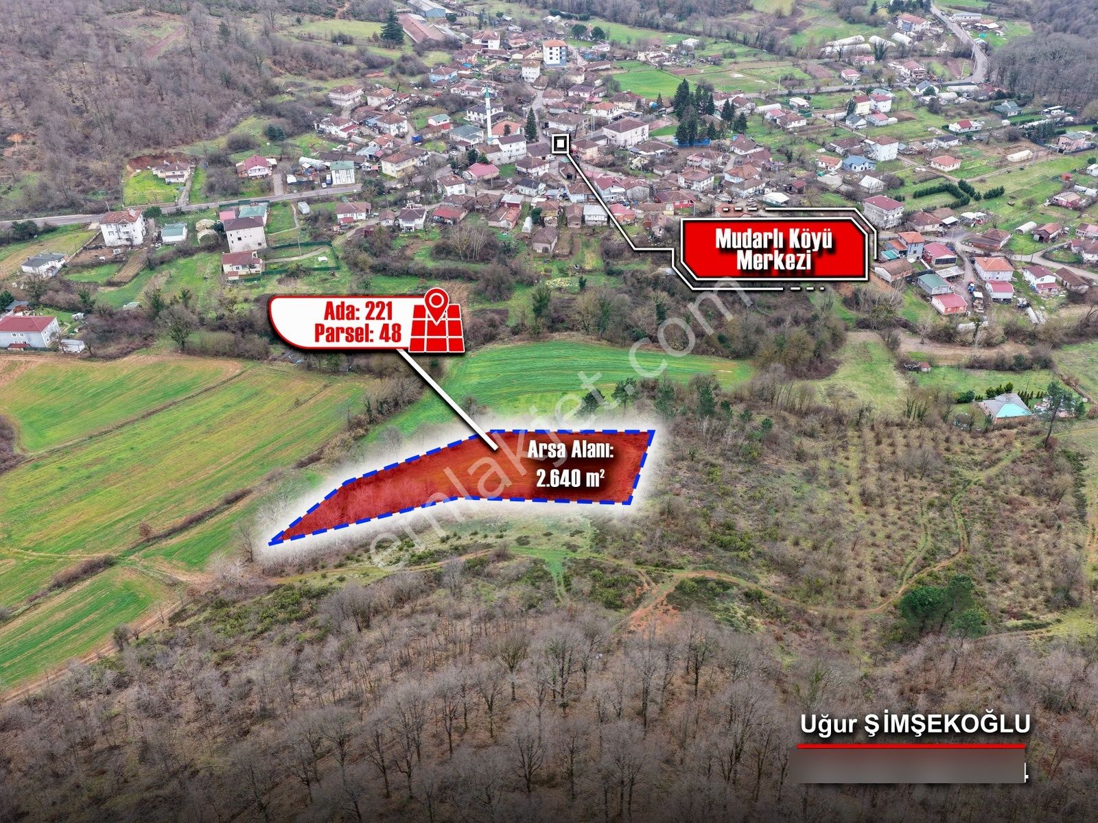 Tbc Gayrimenkul Gebze Mudarlı'da 2.640 M² Satılık Tarla Tek Tapu - Görsel 5