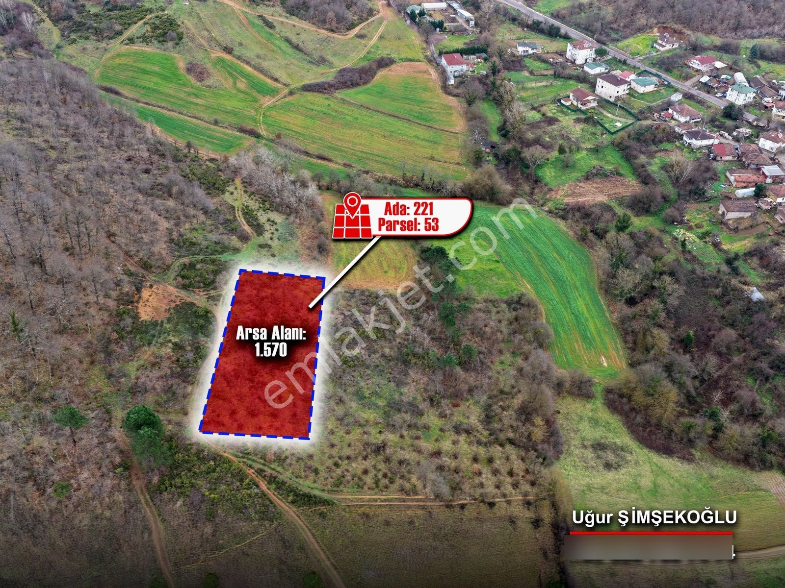 Tbc Gayrimenkul Gebze Mudarlı'da 1.570 M² Satılık Hisseli Arsa - Görsel 17