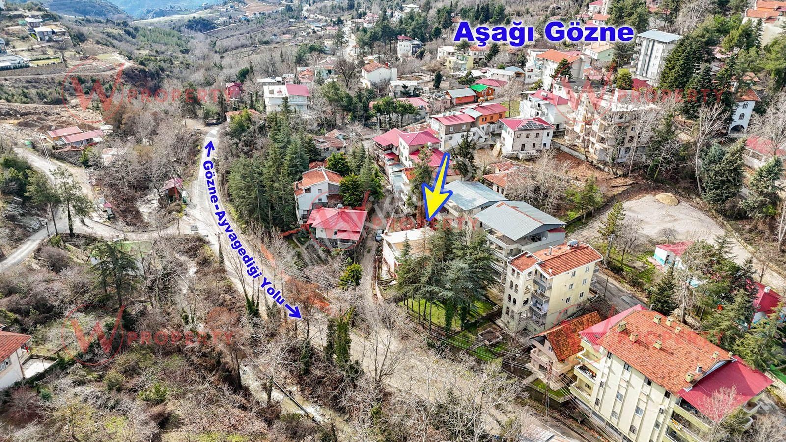 W Property'den Gözne'de Satılık İki Katlı Bağımsız Müstakil Ev