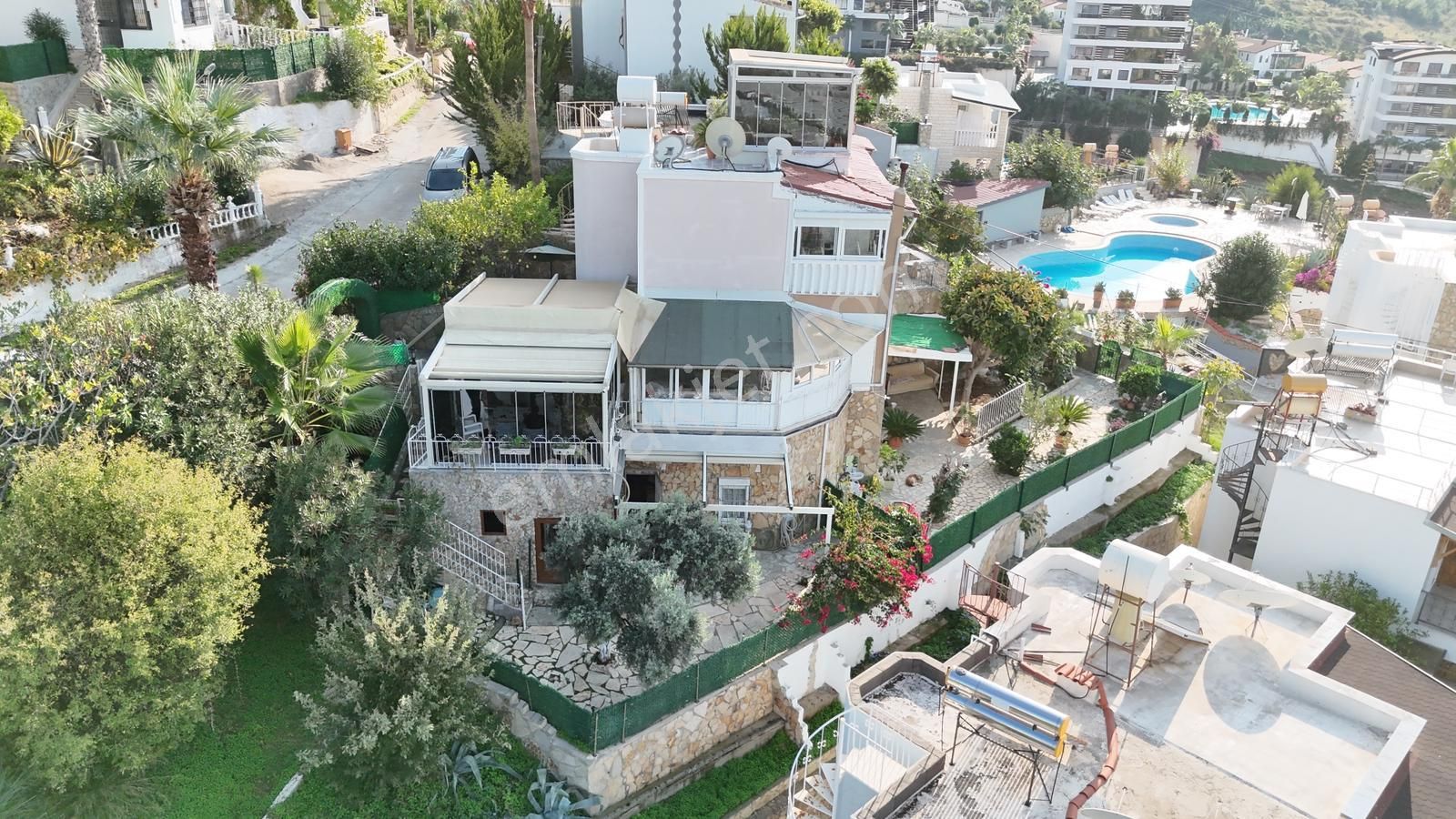 Alanya Kargıcak Da 3+1 Full Şehir Manzaralı Lüks Villa - Görsel 18