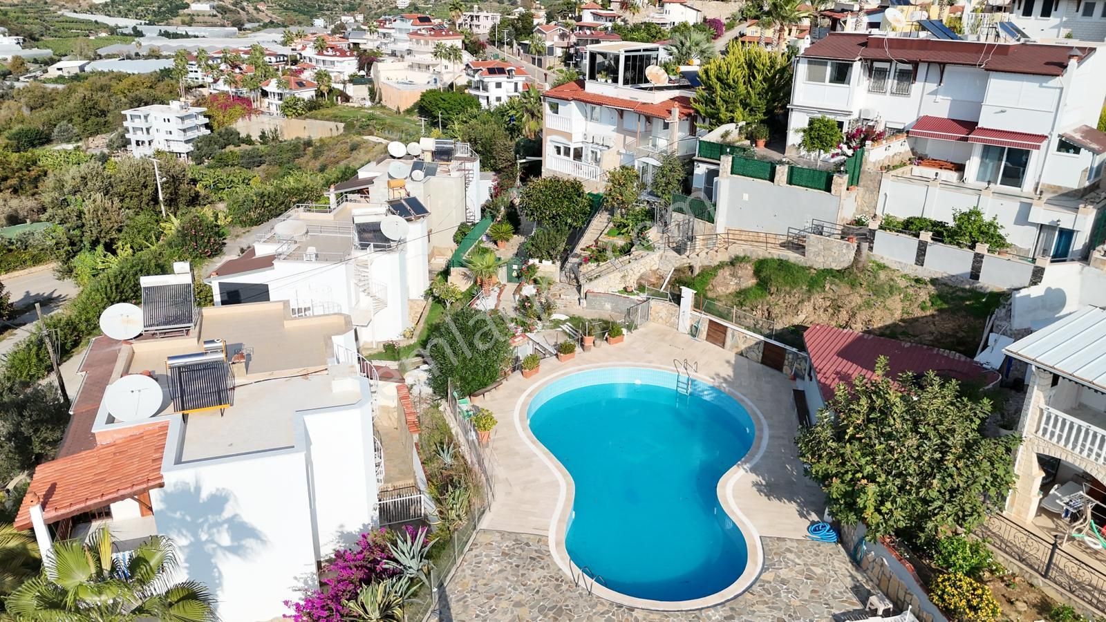 Alanya Kargıcak Da 3+1 Full Şehir Manzaralı Lüks Villa - Görsel 26