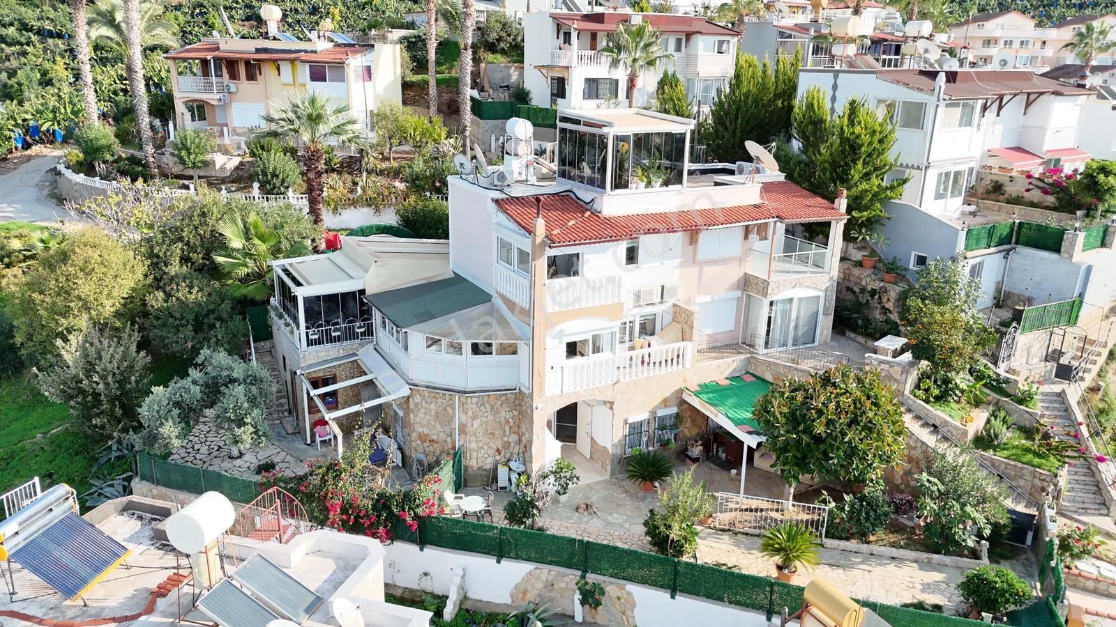 Alanya Kargıcak Da 3+1 Full Şehir Manzaralı Lüks Villa - Görsel 17