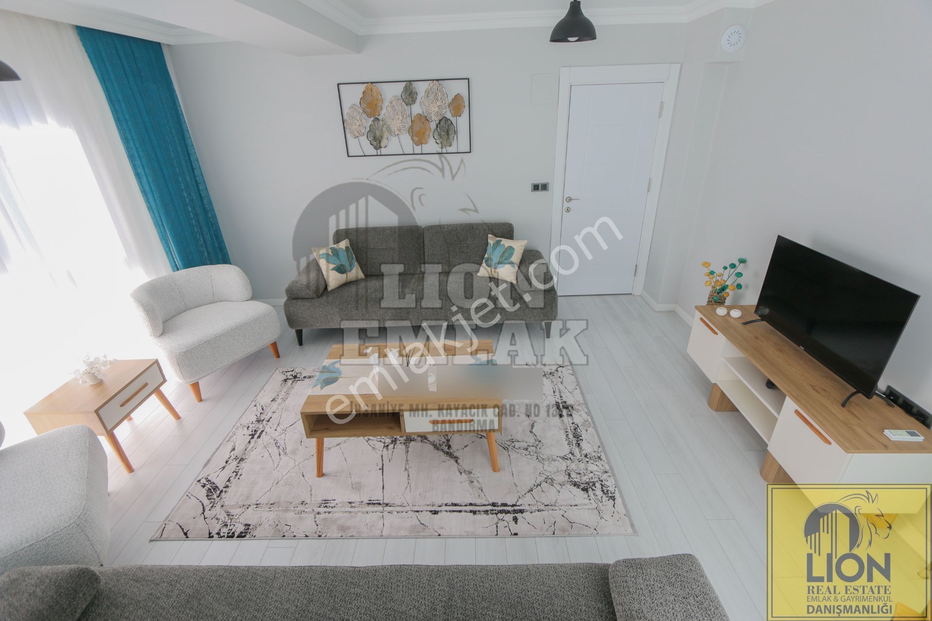 ⬛🟨 Lıon Emlak'tan Adliye Yakını , Sıfır Eşyalı Kiralık 2+1 Dubleks Daire🟨⬛ - Görsel 6