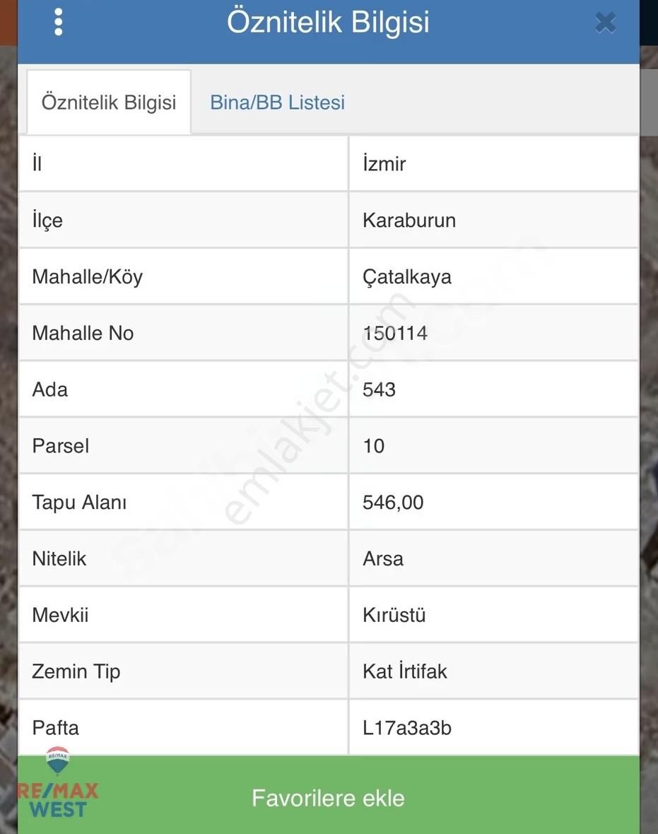 Karaburun Kamukent Deniz Manzaralı Satılık İmarlı Arsa - Görsel 2