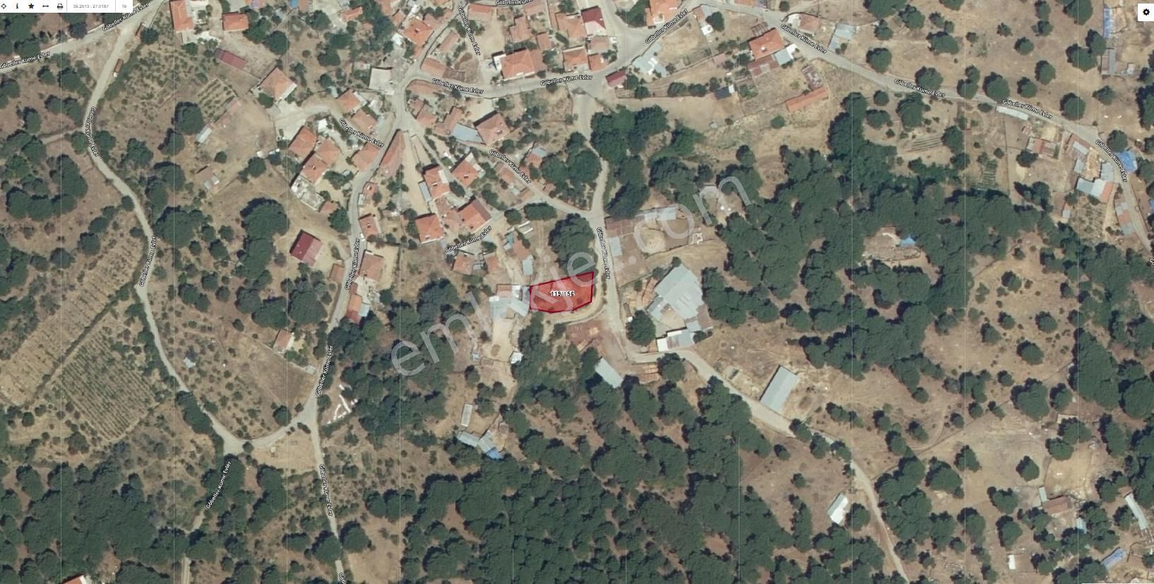 Kuzay Kök Gm.danışmanlığından Bergama Göbeller Köyünde Satılık Arsa - Görsel 2