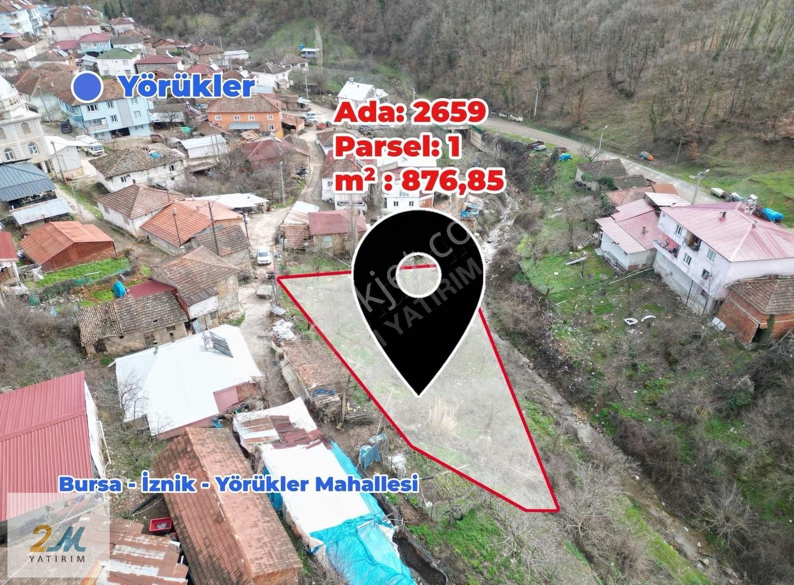 2m Yatırım'dan İznik'te Projeli Ruhsatlı Konut İmarlı Arsa - Görsel 12