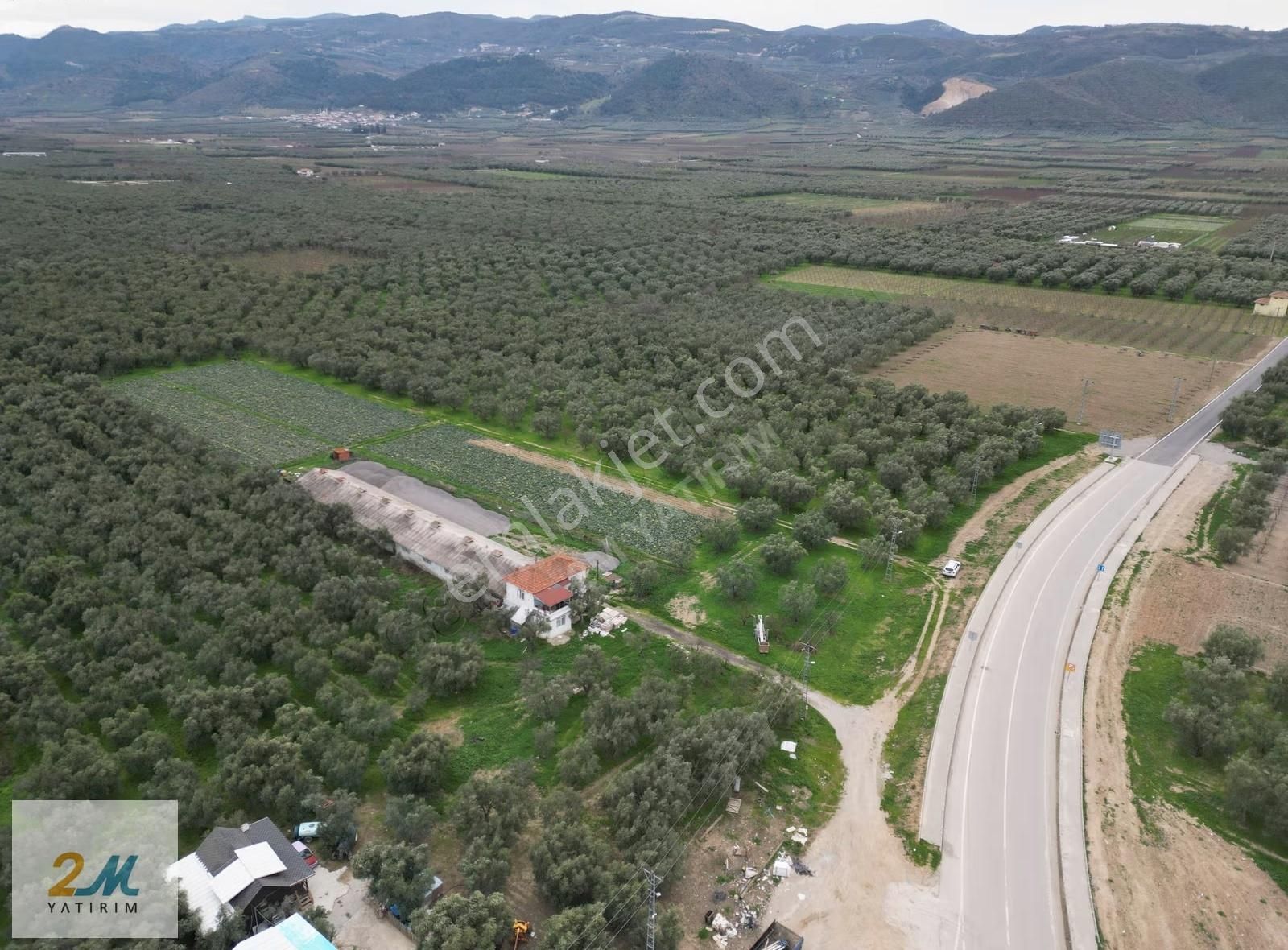 2m Yatırım'dan İznik Merkezde Satılık 2 Parsel Fırsat Zeytinlik - Görsel 23