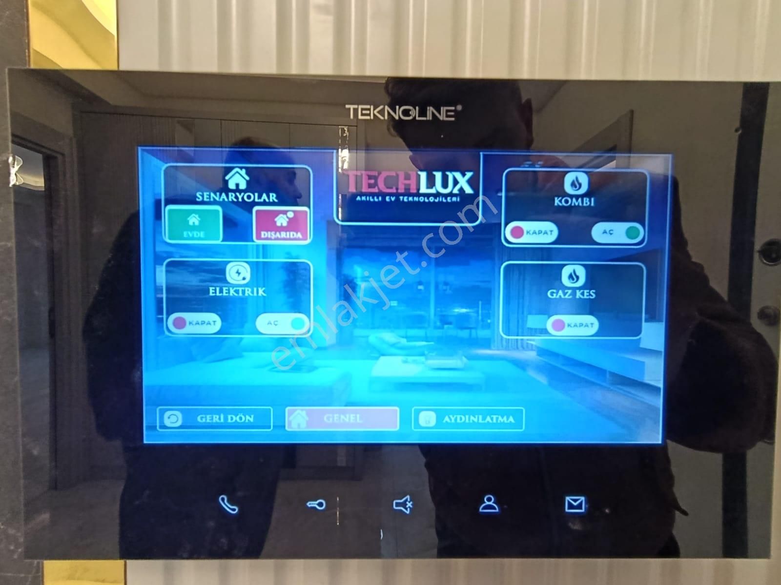 2+1 Geniş Sıfır Akıllı Ev Sistem Dairelerkaratay Çimenlikte - Görsel 28