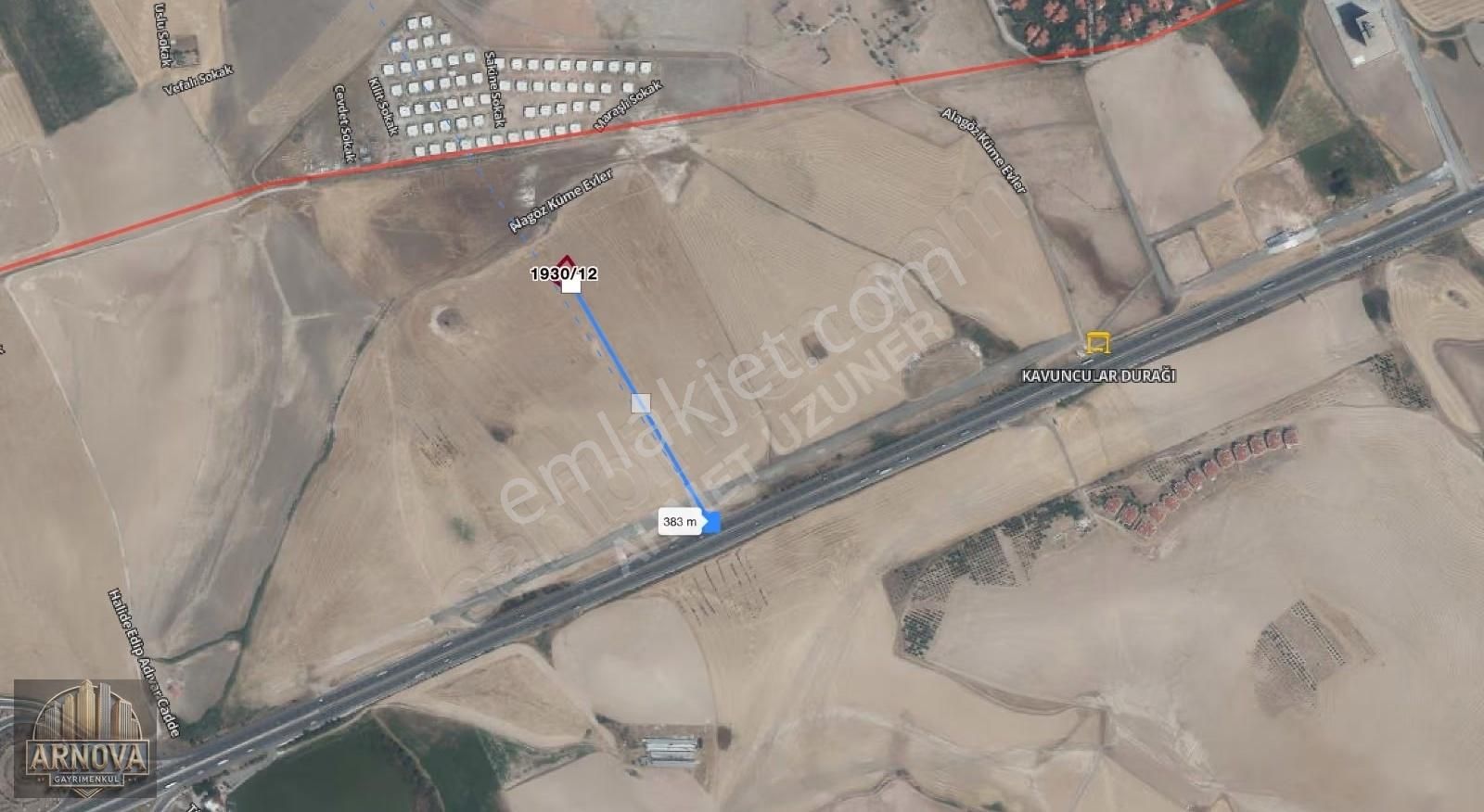 Temelli Alagöz'de Gelişen Bölgede 1000m2 Yatırımlık Satılık Arsa - Görsel 3