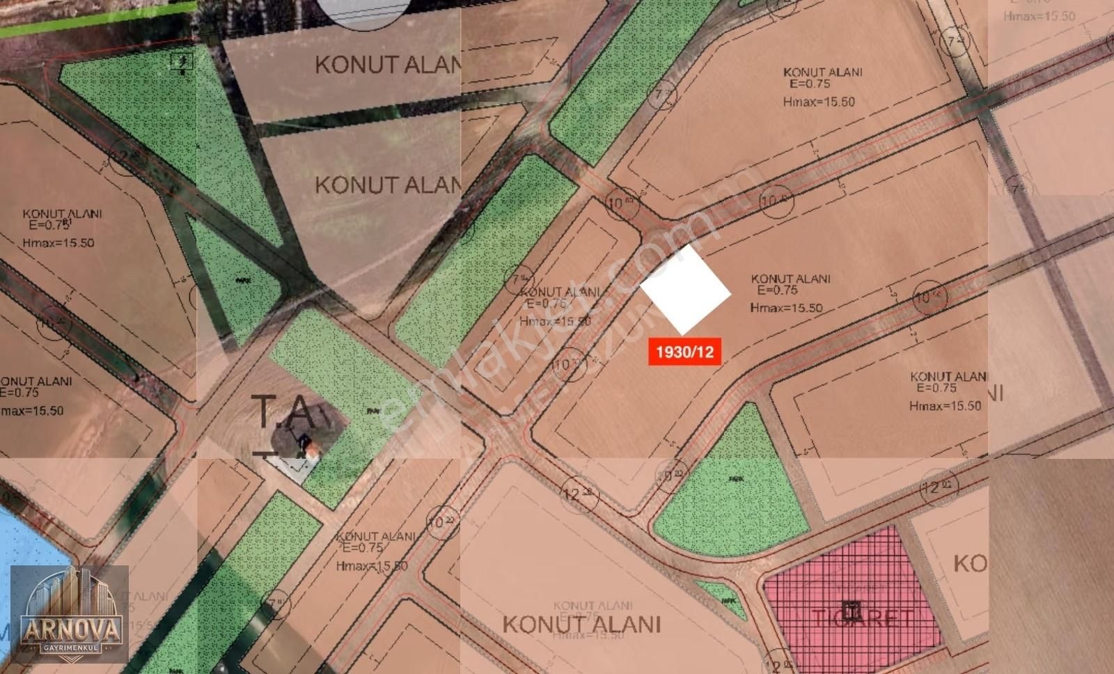 Temelli Alagöz'de Gelişen Bölgede 1000m2 Yatırımlık Satılık Arsa - Görsel 6