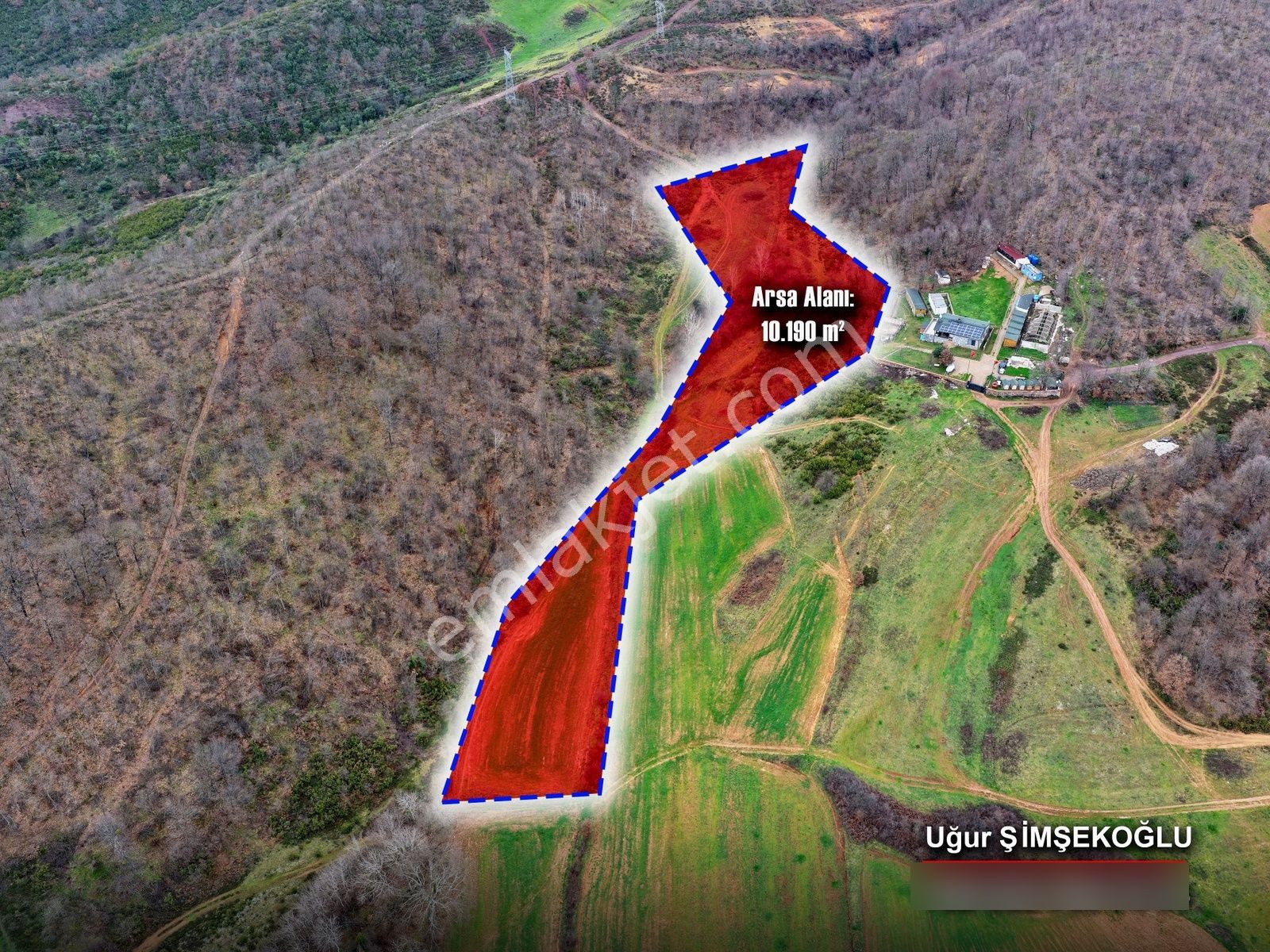 Tbc Gayrimenkul Gebze Mudarlı 10.190 M² | Tek Tapu | Orman Cephe - Görsel 16