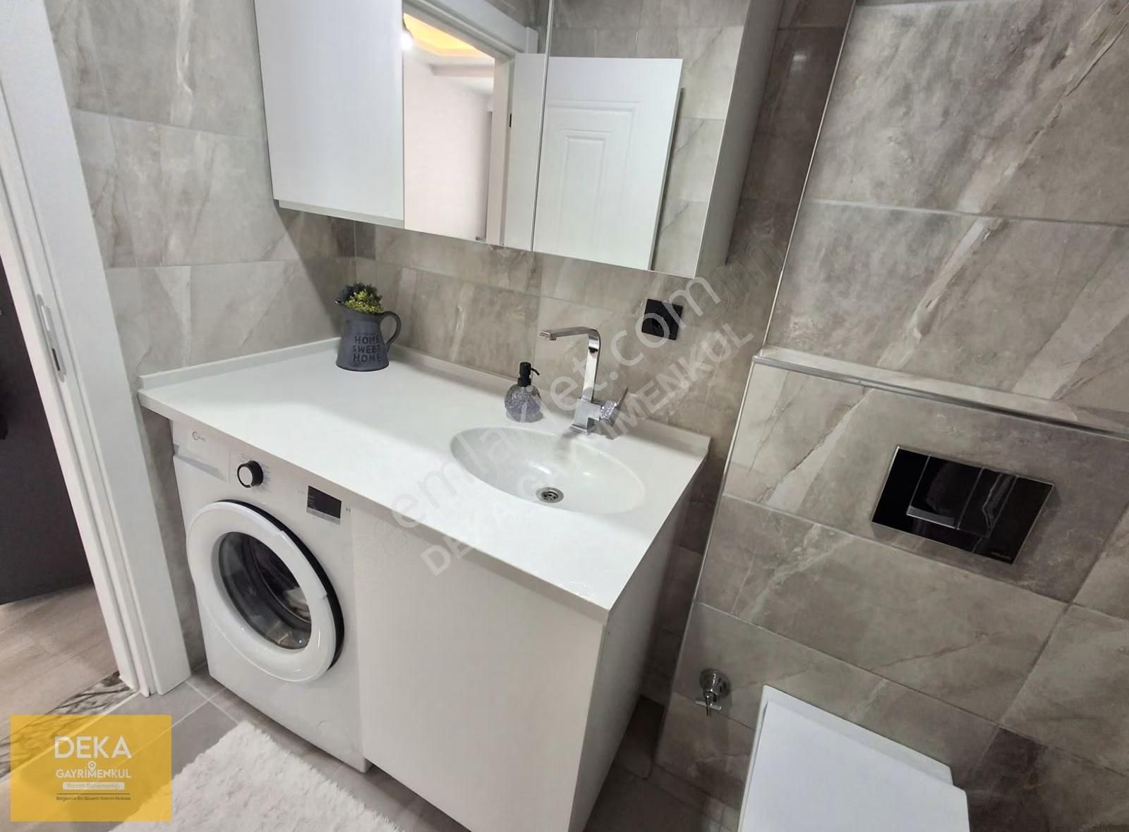 Deka Gayrimenkul'den Körfez'de Eşyalı Cam Balkonlu Kombili 1+1 - Görsel 4