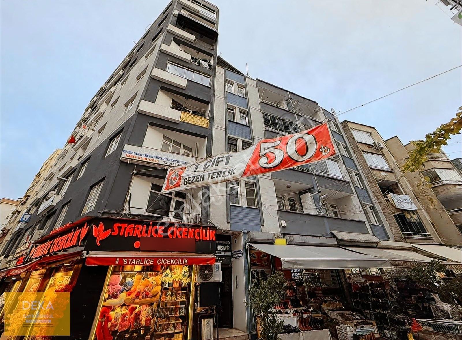 Deka Gayrimenkul'den Bulvara Cephe Masrafsız 3+1 Daire