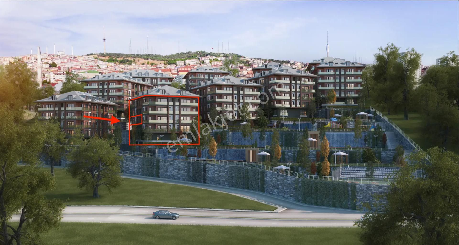 Bölgeninenözeli Kariyer Yapı Çamlıca Konakları Arakat 2+1 Daire