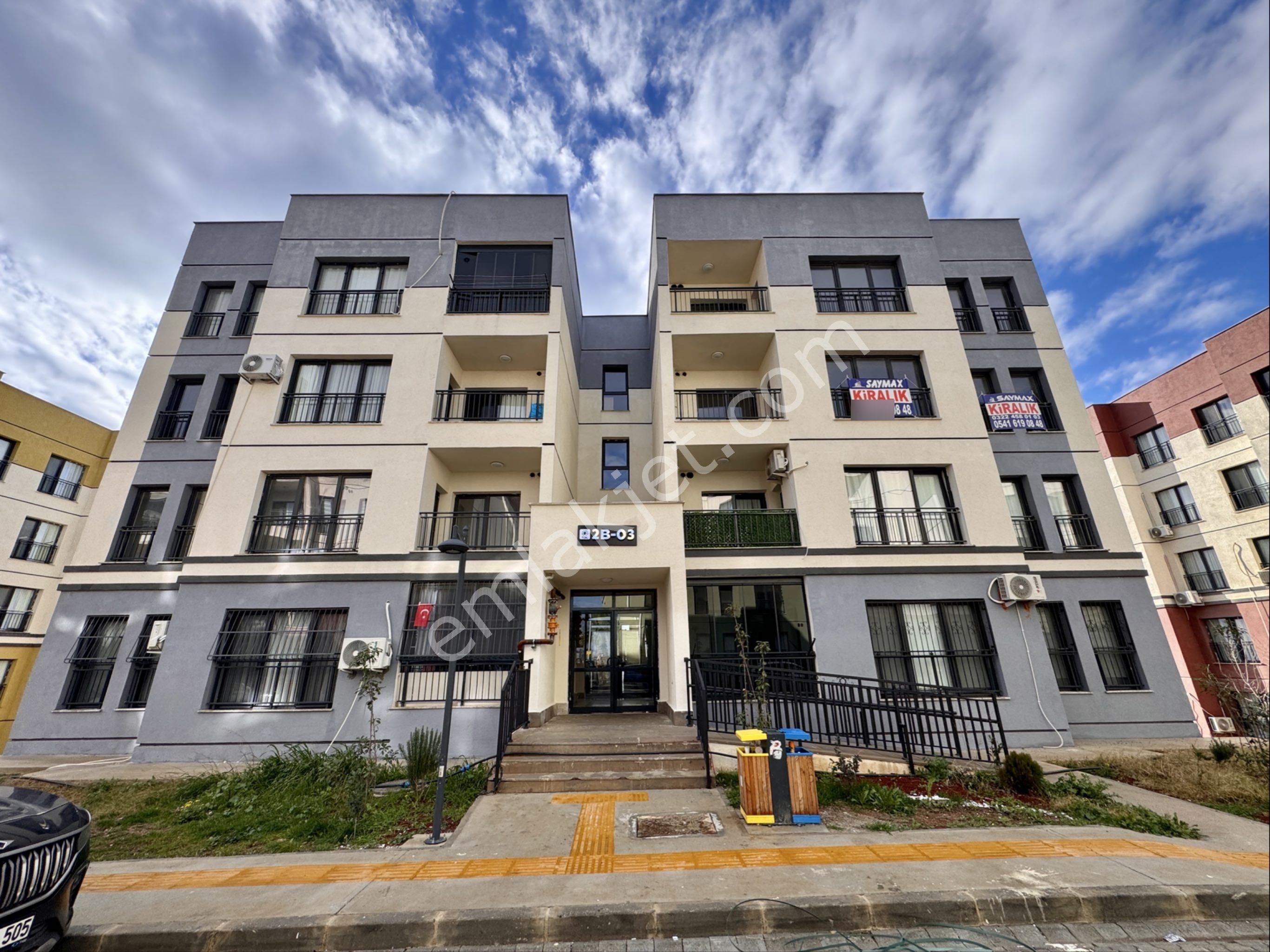 Çukurova-şambayadı 3.etap Toki'de-2.kat-3+1-kiralık Sıfır Daire